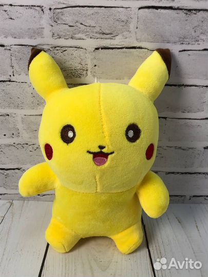 Мягкая плюшевая игрушка, маленький Пикачу 30см