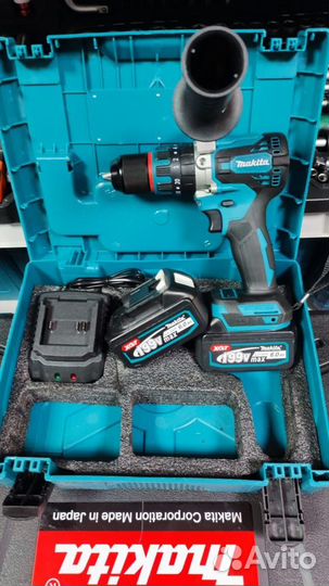 Шуруповерт ледобур makita 18v/13мм