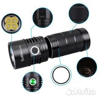 Фонари светодиодные Sofirn SP36 Pro usbc