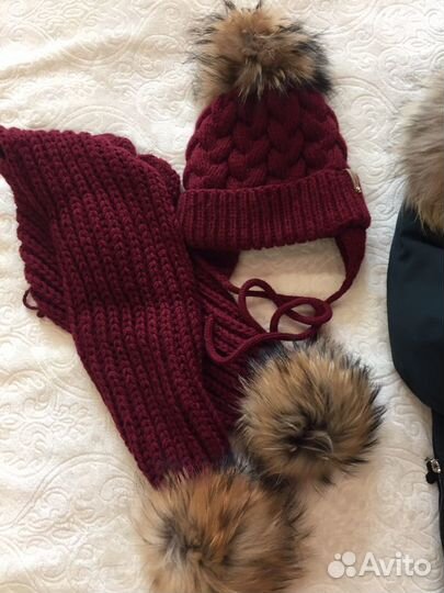 Шапка, шарф, варежки