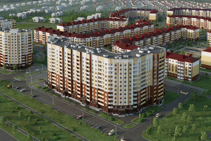 1-к. квартира, 40,4 м², 8/12 эт.