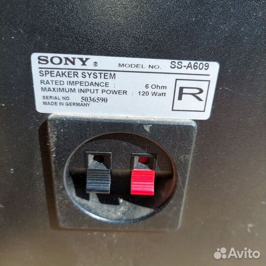 Акустическая система Sony ss-a609