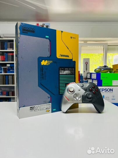 Xbox One X 1Tb Cyberpunk 2077 Limited Edition + 40