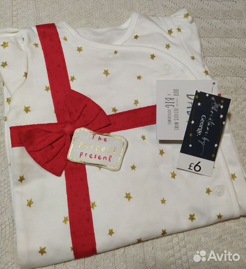 Слип новый George 62,68,74