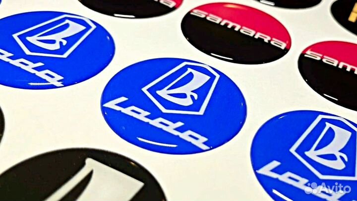 Объемные стикеры под заказ