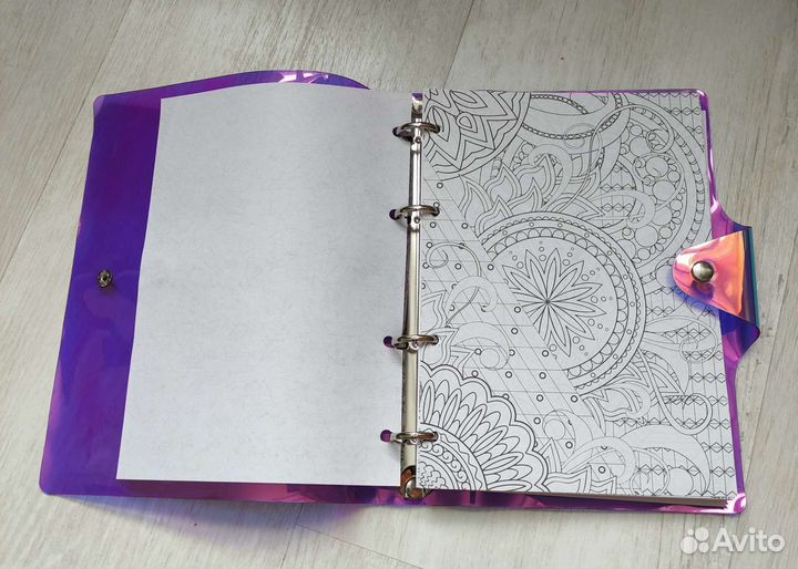 Тетрадь в лазерной обложке, Ежедневник