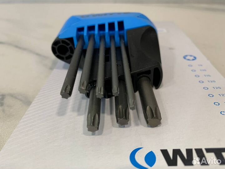 Набор ключей угловых torx 8 шт. witte