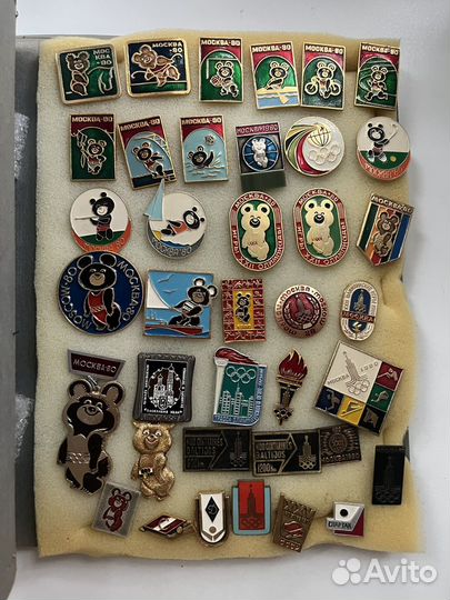 Значки СССР Олимпиада 80, Спорт