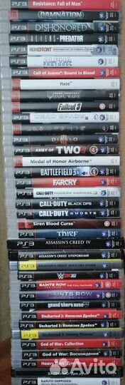 Игры PS3 на дисках
