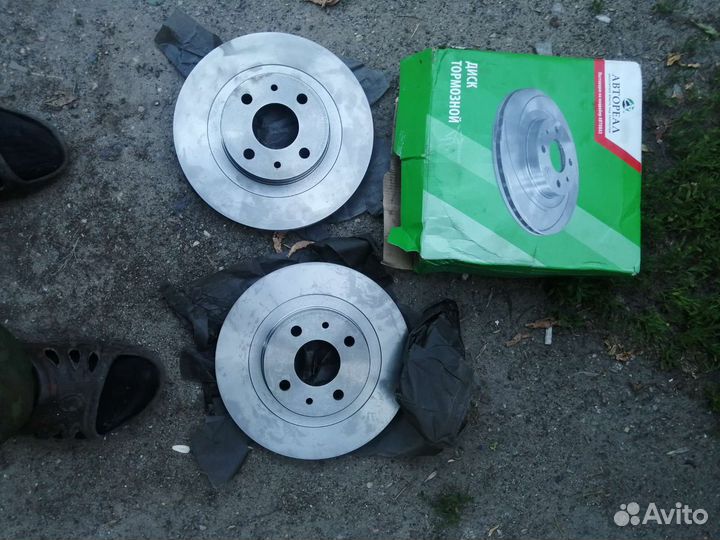 Диски переднего тормоза на лада гранта 14