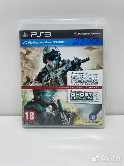 Диск Future Soldier/Advanced Warfighter для ps3