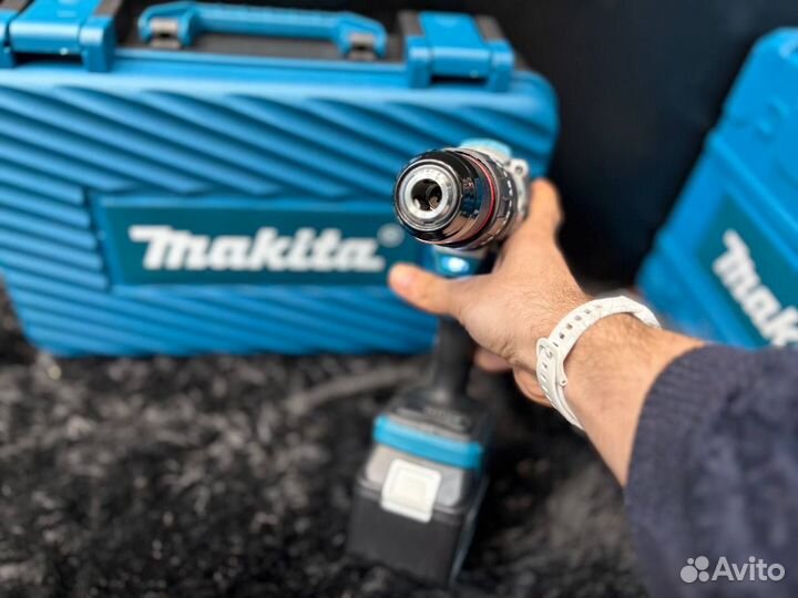 Шуруповерт аккумуляторный 36v makita в кейсе