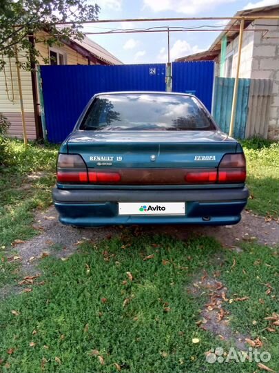 Renault 19 1.6 МТ, 2000, 175 000 км