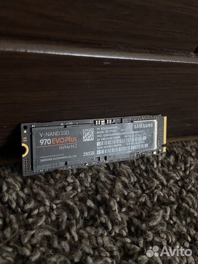 Ssd samsung 970 evo plus 250gb