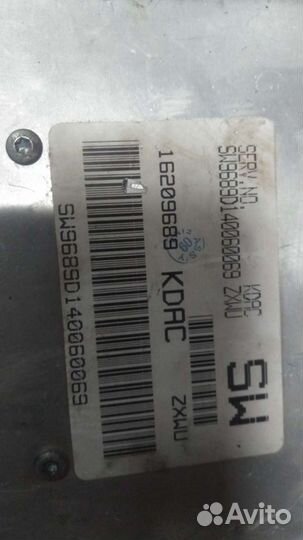 Эбу GM Delco iefi-6 itms-6F