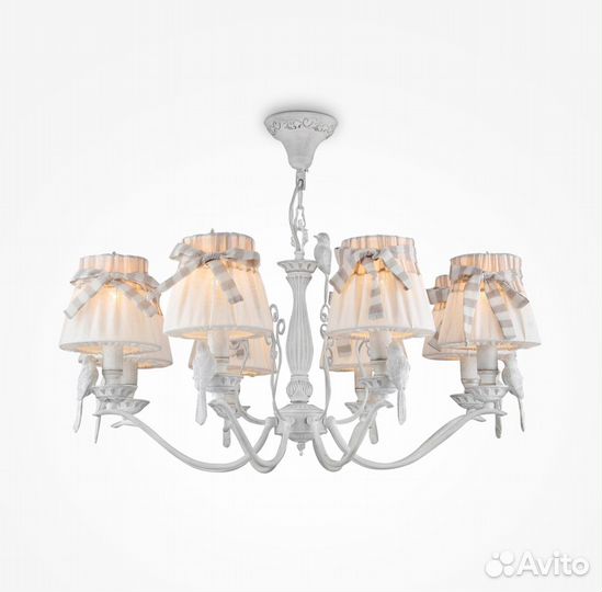 Люстра Maytoni Bird ARM013-08-W