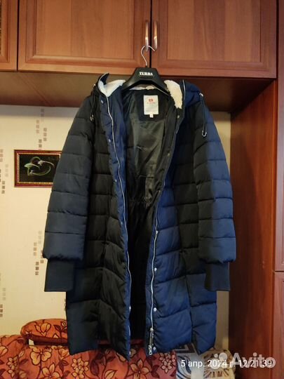 Пуховик зимний женский 48