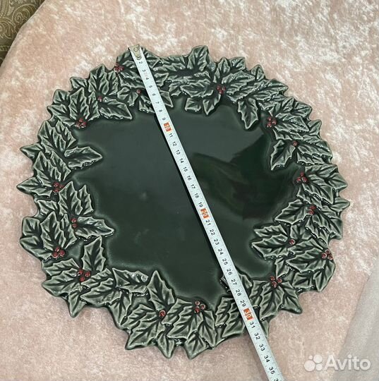 Тарелки,Тарелки новогодние, Керамика