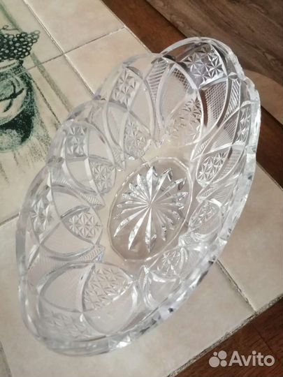 Хрустальная посуда СССР