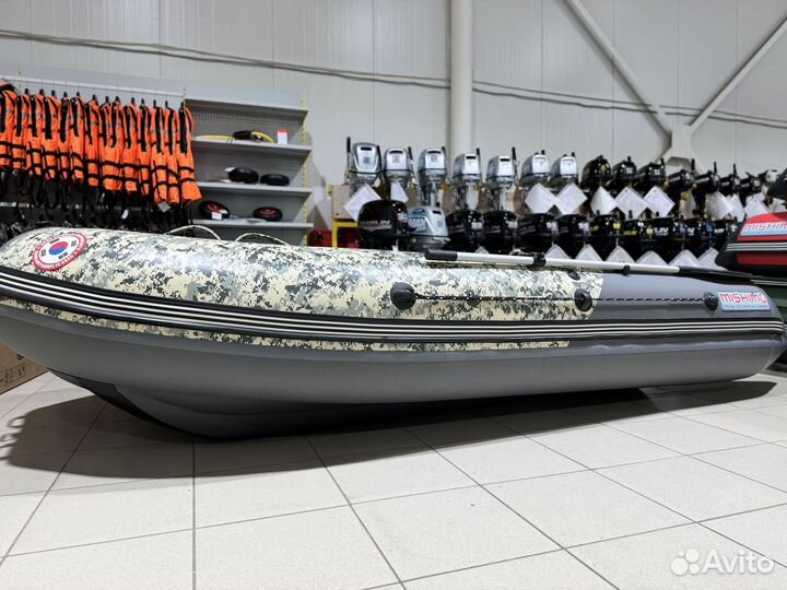 Лодка mishimo BIG floor DF 440 камо