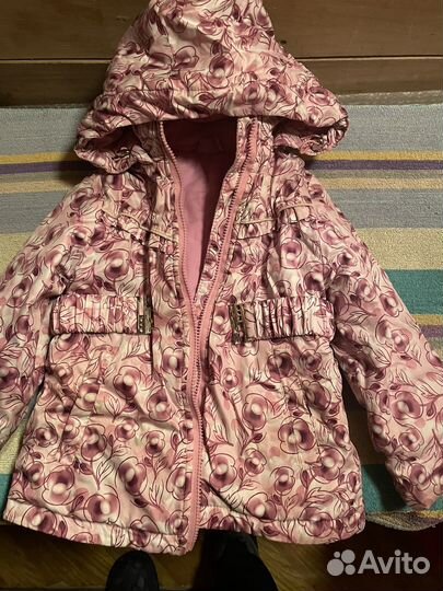 Куртка демисезонная для девочки 104