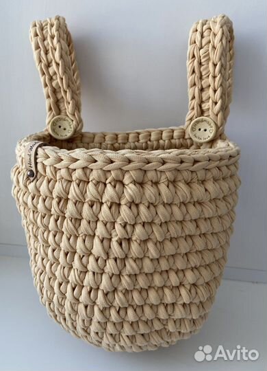 Органайзер на кроватку подвесная корзина