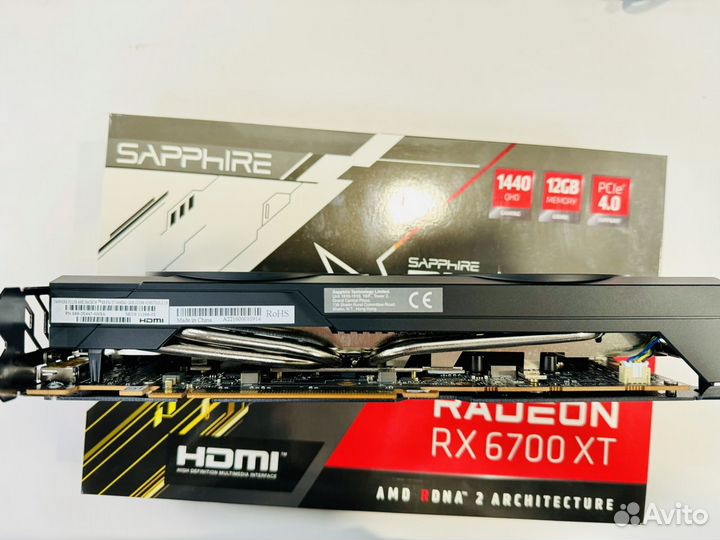 AMD Radeon RX 6700XT Sapphire Pulse 12GB (Днс)