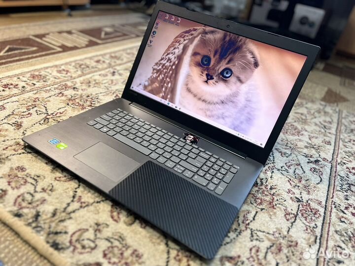 Игровой Ноутбук 17,3 Lenovo 4ядра/MX110 2гб/8гб