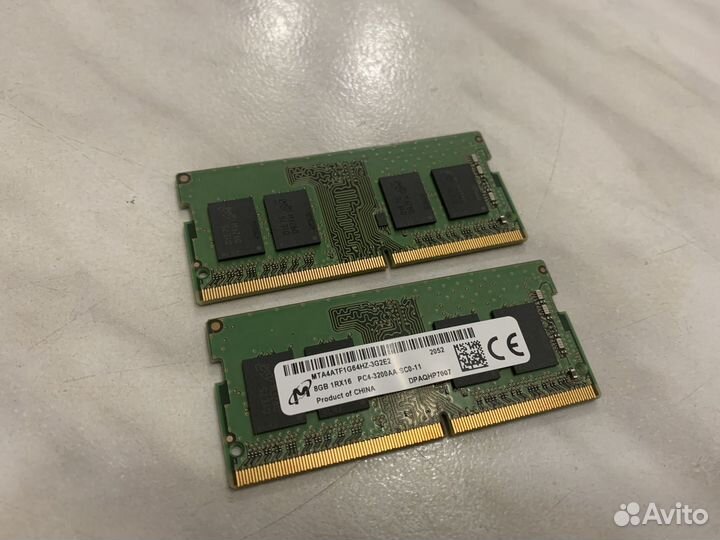 Оперативная память ddr4-3200 16gb