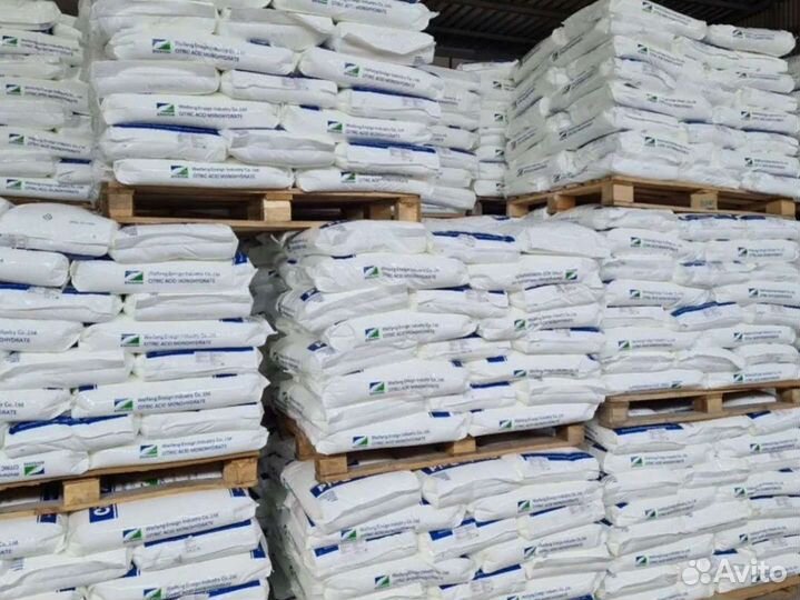 Лимонная кислота 25 кг пищевая добавка Е330