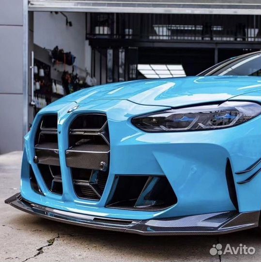 Карбоновая губа BMW M3 G80, M4 G82