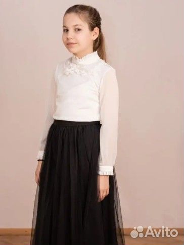 Блузка детская школьная