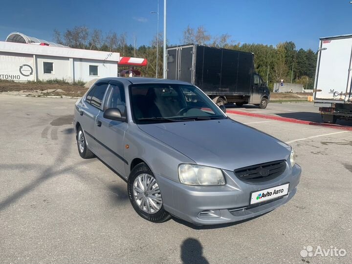 Hyundai Accent 1.5 AT, 2007, 298 000 км