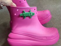 Резиновые сапоги crocs crush boot 6/8