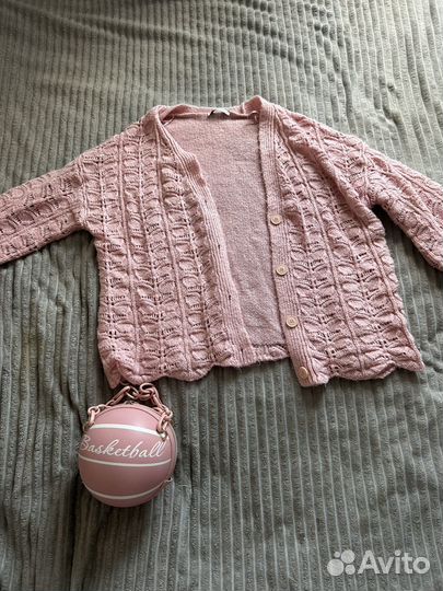 Розовые женские вещи пакетом размером М