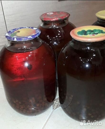 Банки стеклянные 3 литра, 1 литр