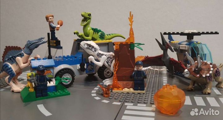 Lego Jurassic world динозавры оригинал