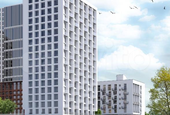 3-к. квартира, 55,5 м², 16/20 эт.