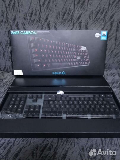 Игровая клавиатура Logitech G413 Carbon. Новая
