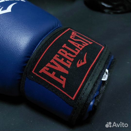 Боксерские перчатки Everlast Blue
