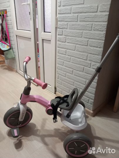 Новый складной трёхколёсный велосипед Qplay