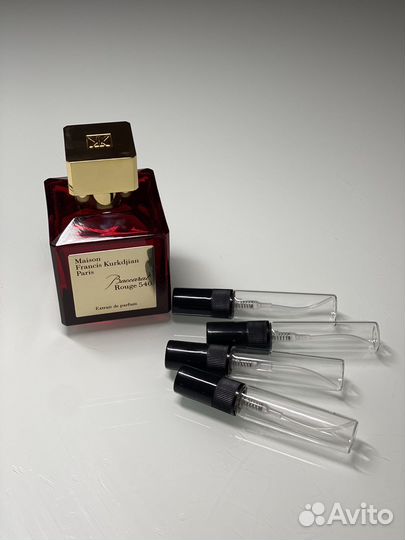 Baccarat Rouge 540 Extrait de parfum распив