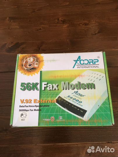 Факс модем Acorp 56K
