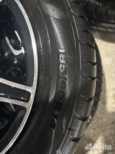 Литые диски r14 4x114 3 с шинами Viatti 185/60 R14
