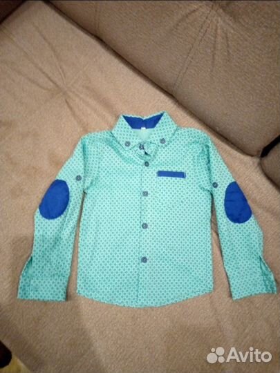 Рубашка для мальчика 86 92