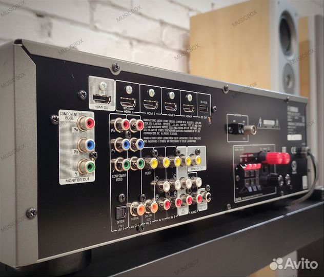 4K USB BT 5.1 ресивер Yamaha RX-V377