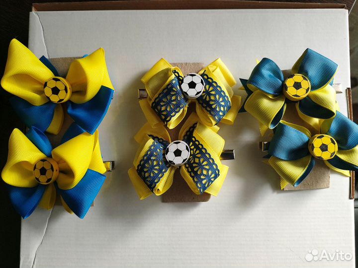 Резинки - бантики, заколки для волос