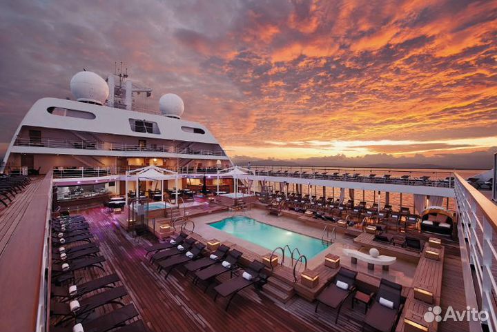 Тур в зарубежные круизы на 7 нч от 1-го чел