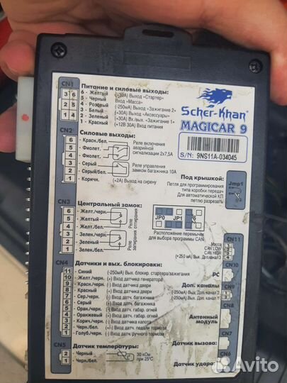 Сигнализация на авто