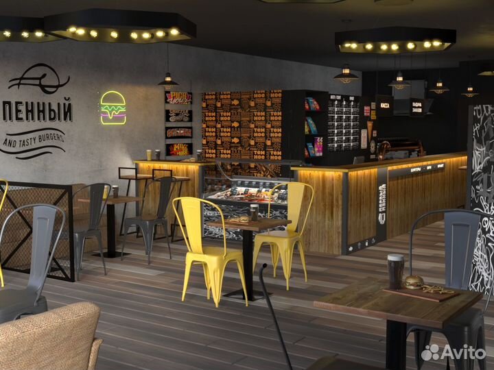 Крафтовый пивной бар-магазин с бургерами по франши